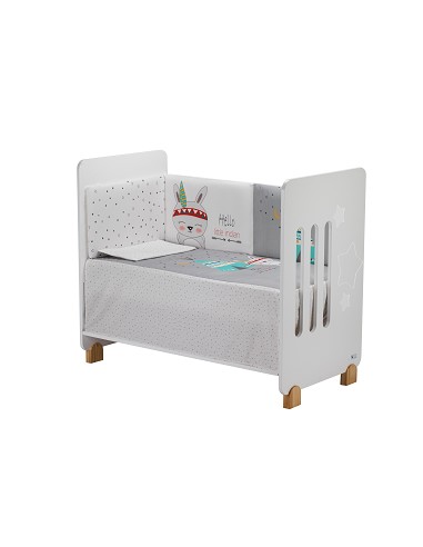 Coordinado 3 Pcs Mod Tipi Oso Gris