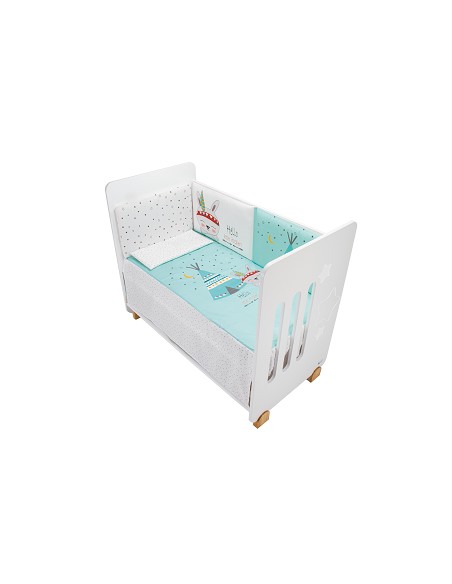 Coordinado 3 Pcs Mod Tipi Oso Menta