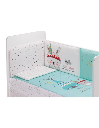 Coordinado 3 Pcs Mod Tipi Oso Menta