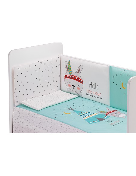 Coordinado 3 Pcs Mod Tipi Oso Menta