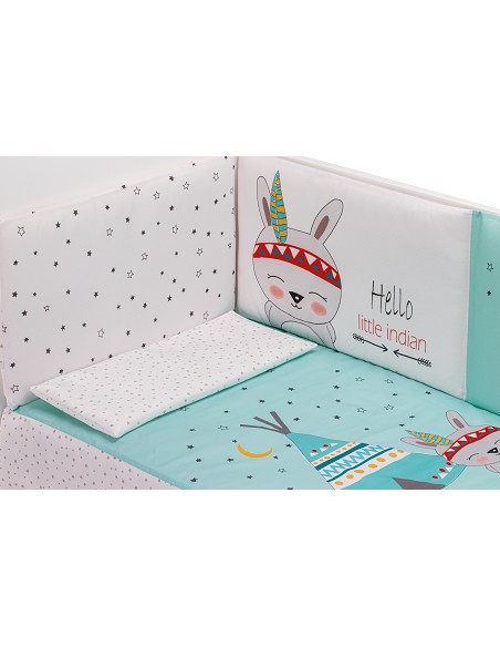 Coordinado 3 Pcs Mod Tipi Oso Menta