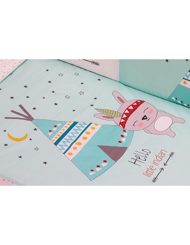 Coordinado 3 Pcs Mod Tipi Oso Menta