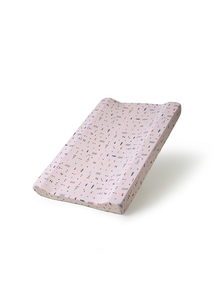 Funda Cambiador Punto Mod Tipi Oso Rosa