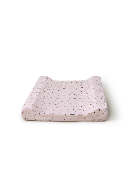 Funda Cambiador Punto Mod Tipi Oso Rosa
