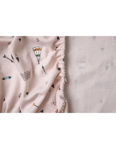 Funda Cambiador Punto Mod Tipi Oso Rosa