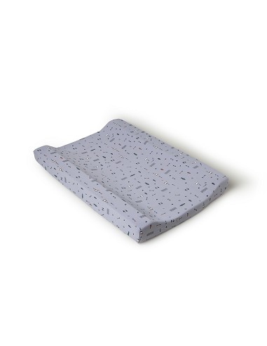 Funda Cambiador Punto Mod Tipi Oso Gris