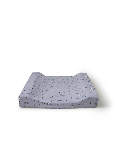 Funda Cambiador Punto Mod Tipi Oso Gris