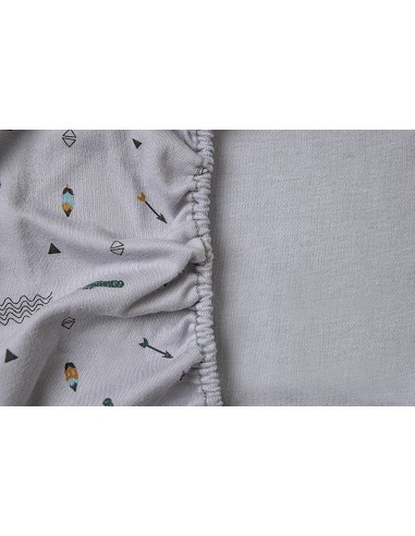 Funda Cambiador Punto Mod Tipi Oso Gris