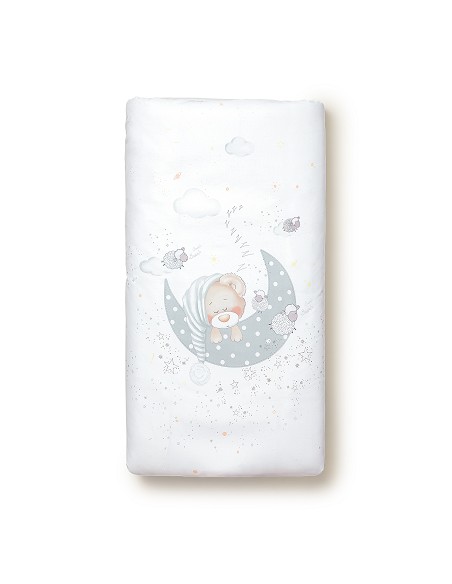 Set 2 Pcs Desenfundable F. Nordica Mod Bear Sleeping Gris