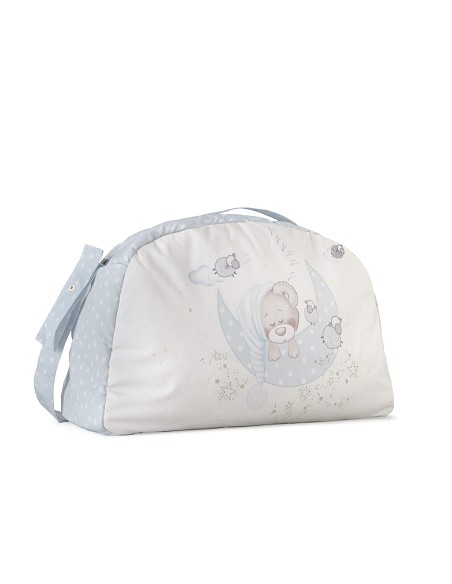 Bolso Mod  Bear Sleeping Azul