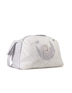 Bolso Mod  Bear Sleeping Gris