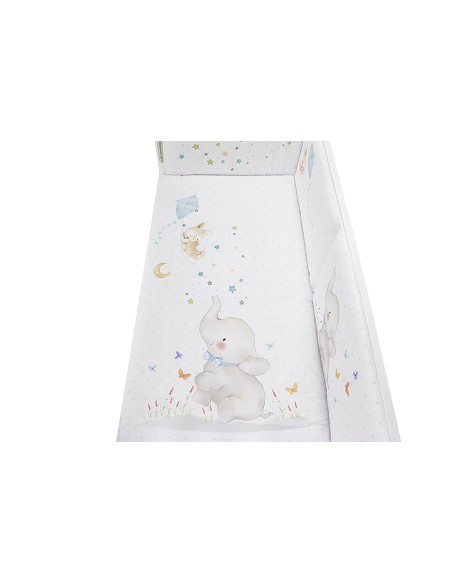 Set 2 Pcs Desenfundable F. Nordica Mod Elefante Azul