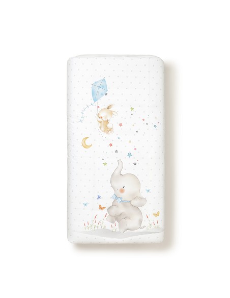 Set 2 Pcs Desenfundable F. Nordica Mod Elefante Azul