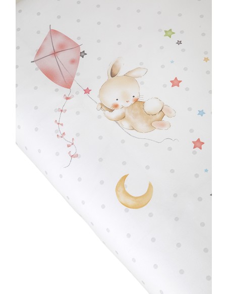 Set 2 Pcs Desenfundable F. Nordica Mod Elefante Rosa