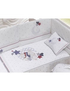 Coord 3 Pcs Bolsa Mod Amorosos Gris