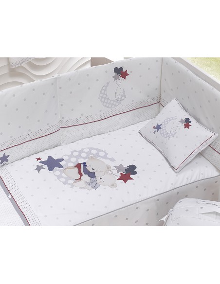 Coord 3 Pcs Bolsa Mod Amorosos Gris