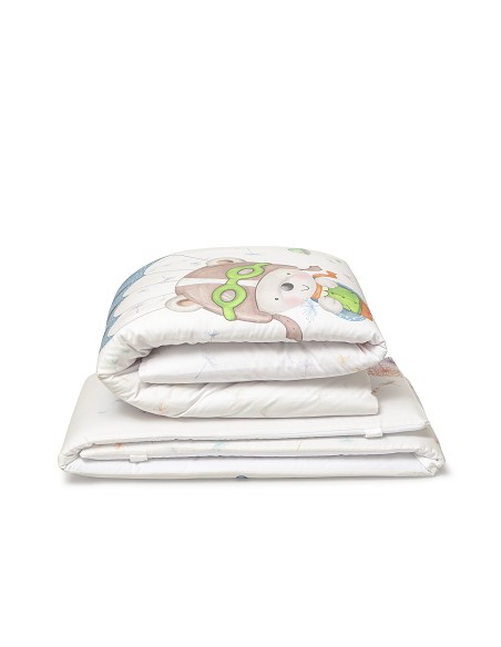 Set 2 Pcs Desenfundable F. Nordica Mod Paracaidista Azul