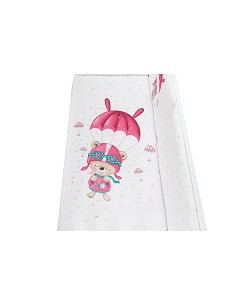 Set 2 Pcs Desenfundable F. Nordica Mod Paracaidista Rosa