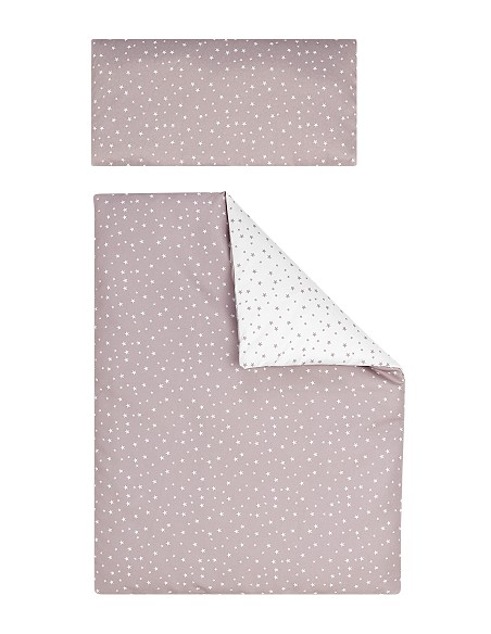 Minicuna Tijera+Textil Mod Universo Beig