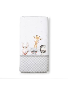 Set 2 Pcs Desenfundable F. Nordica Mod Animals Acuarela Gris 2