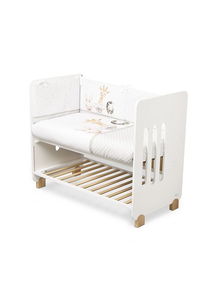 Set 2 Pcs Desenfundable F. Nordica Mod Animals Acuarela Gris