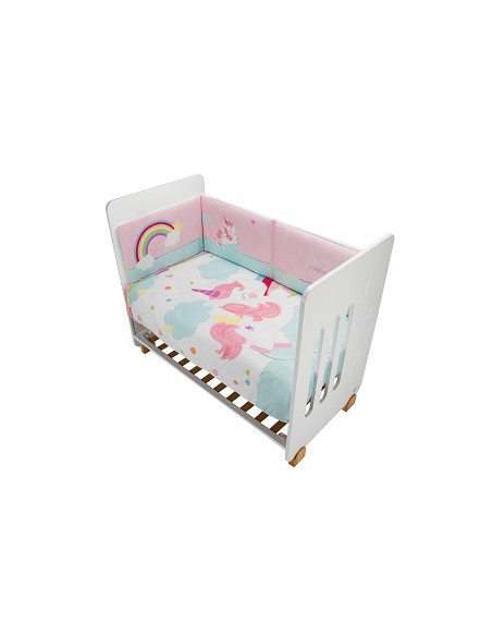 Set 2 Pcs Desenfundable F. Nordica Mod Unicornio Rosa