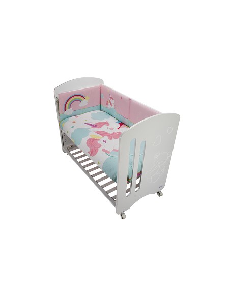 Set 2 Pcs Desenfundable F. Nordica Mod Unicornio Rosa