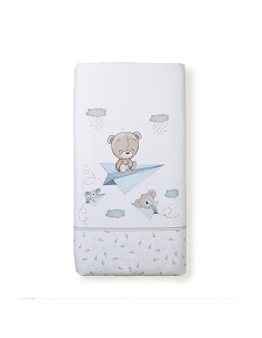 Set 2 Pcs Desenfundable F. Nordica Mod Paper Plain Azul 2