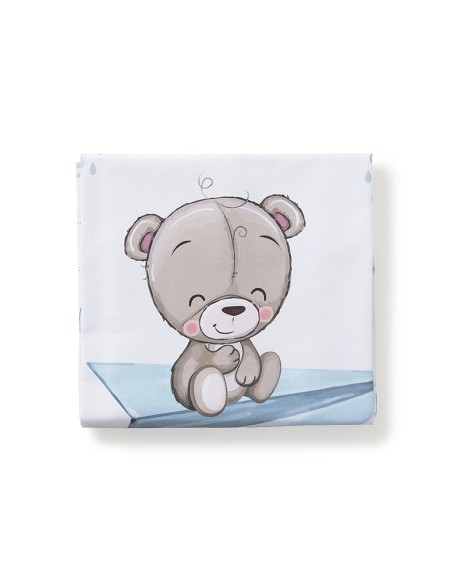 Set 2 Pcs Desenfundable F. Nordica Mod Paper Plain Azul