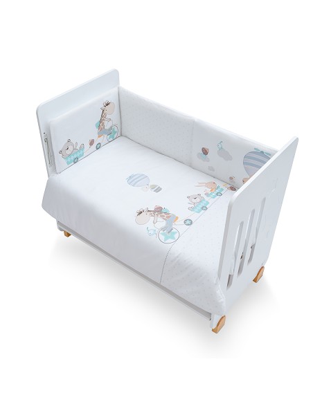 Set 2 Pcs Desenfundable F. Nordica Mod Jirafa Bicicleta Menta