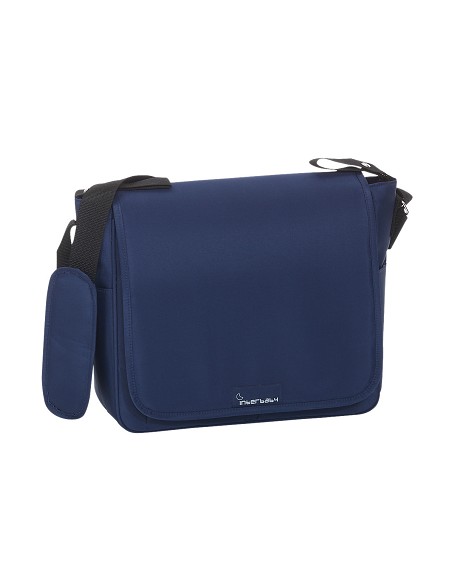 Bolso Liso con Cambiador 32X14X31 Marino