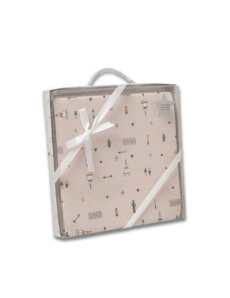 Arrullo 78  x 78 (Cabaña) Rosa