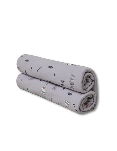 Arrullo 78  x 78 (Cabaña) Gris