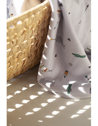 Arrullo 78  x 78 (Cabaña) Gris