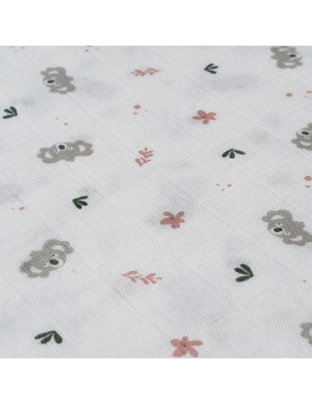 Muselina 1. 20 x 1. 2  Mod Koala Rosa