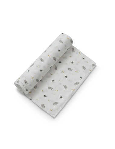 Muselina 1. 20 x 1. 20  Mod Koala Boy Gris