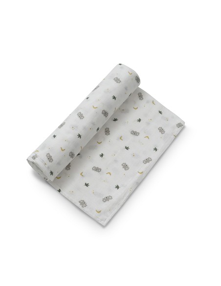 Muselina 1. 20 x 1. 20  Mod Koala Boy Gris