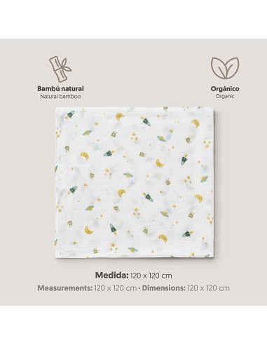 Muselina 1. 20X 1. 20  Mod Espacio