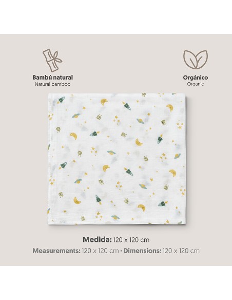 Muselina 1. 20X 1. 20  Mod Espacio