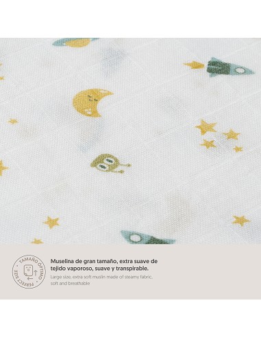 Muselina 1. 20X 1. 20  Mod Espacio