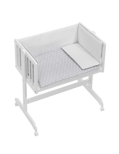 Minicuna Colecho+Coord  Mod Star(Colecho) Gris