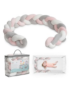 Chichonera Cuerda Trenzada Rosa