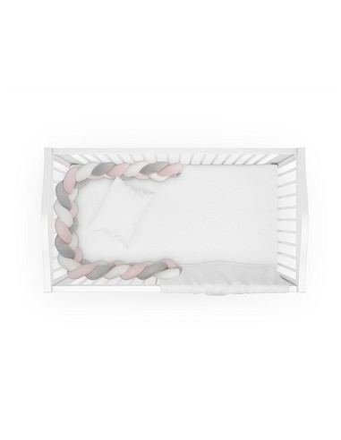 Chichonera Cuerda Trenzada Rosa