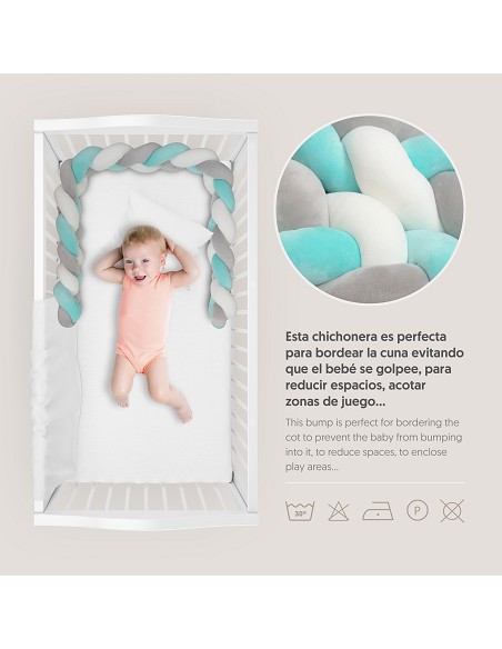 Chichonera Cuerda Trenzada Verde