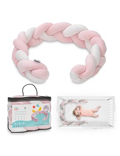 Chichonera Cuerda Trenzada  Modelo  Universo Bco/Rosa