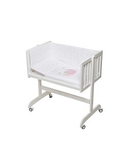 Minicuna Colecho Minana+Coord Bear Sleeping Rosa