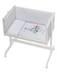 Minicuna Colecho Mod Tipi Oso Blanco