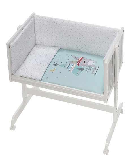 Minicuna Colecho Mod Tipi Oso Menta