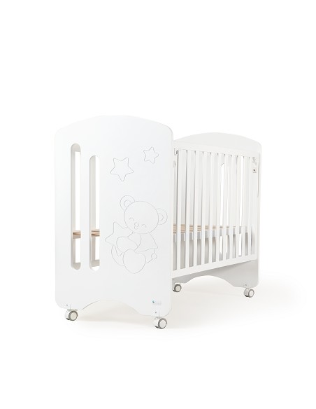 Cuna Lovely Premium Blanca+Colchon