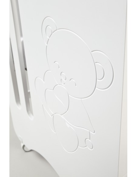 Cuna Lovely Premium Blanca+Colchon